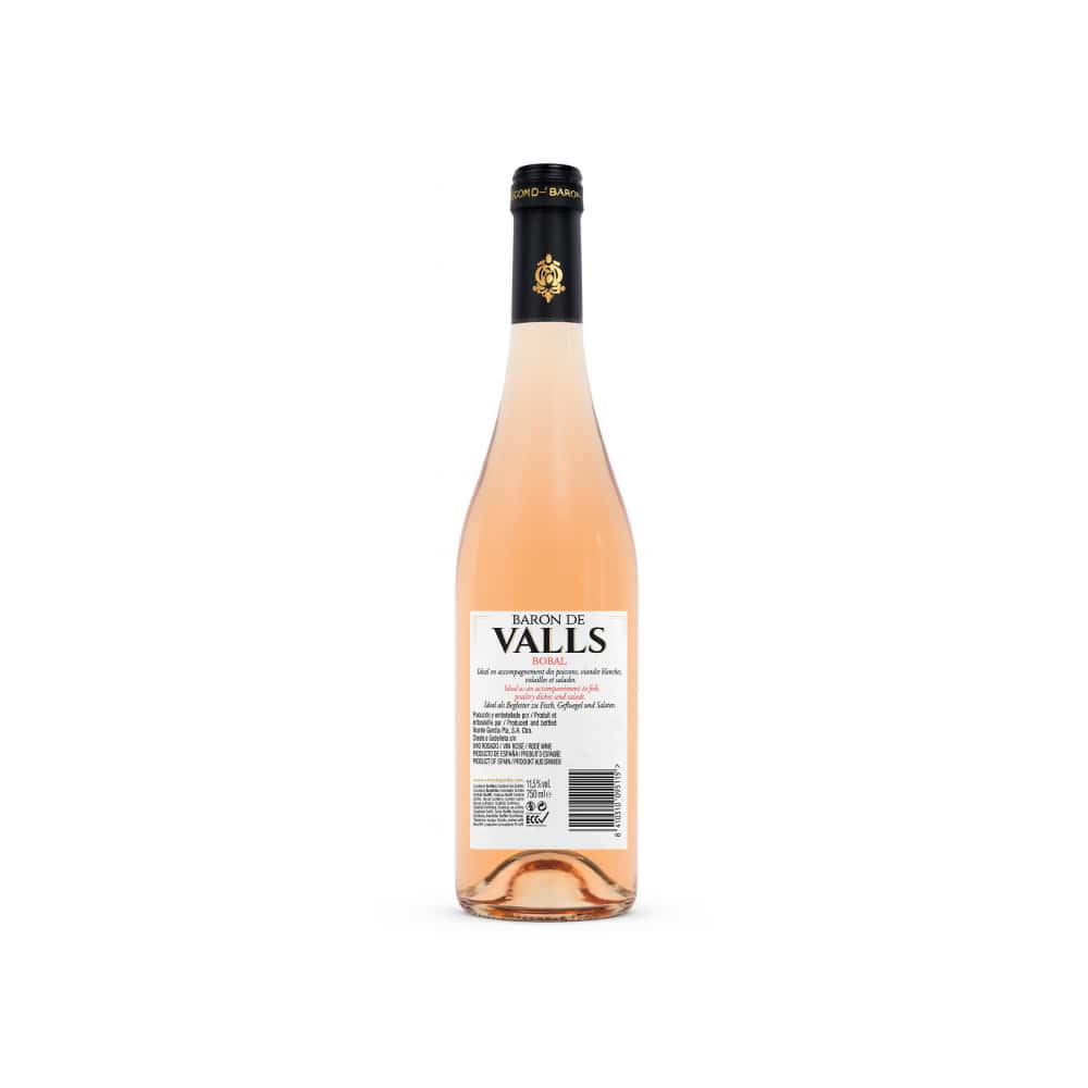 Vino rosado bobal Barón de Valls (750 ml) - Miniatura 8