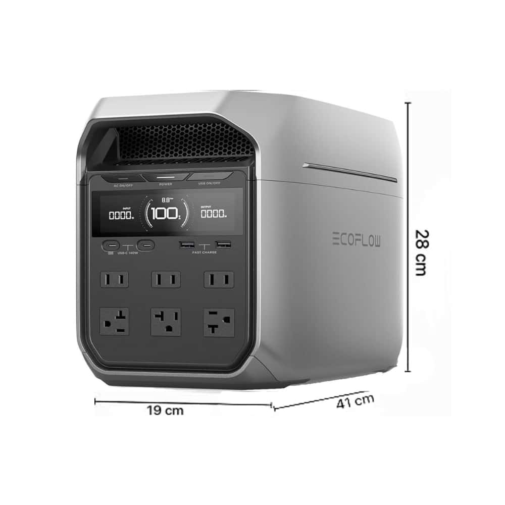 Estación de energía 1800W/1024Wh Ecoflow DELTA 3 EF DL-H10-3 - Miniatura 2