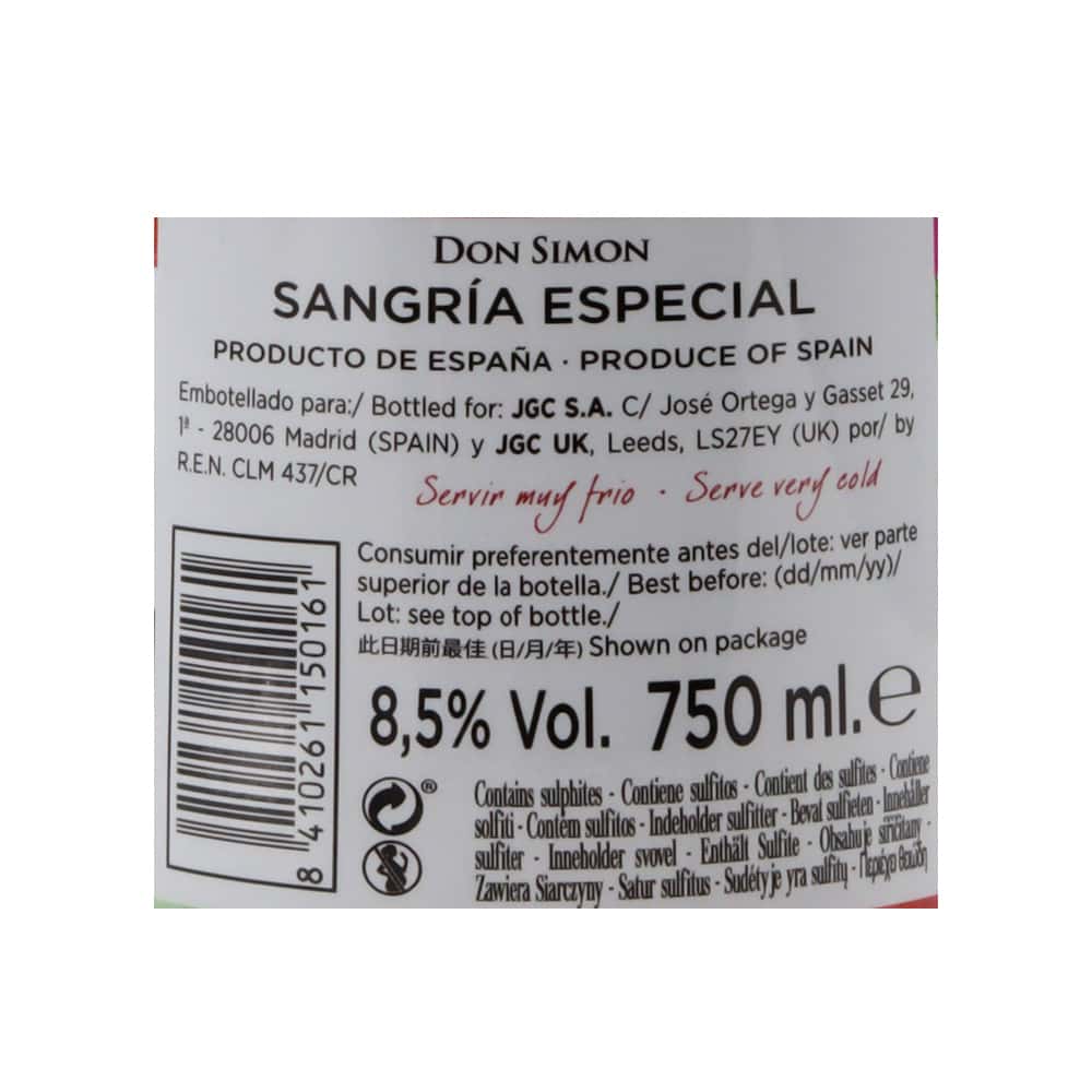 Sangría Especial Don Simon (750 ml) - Miniatura 3