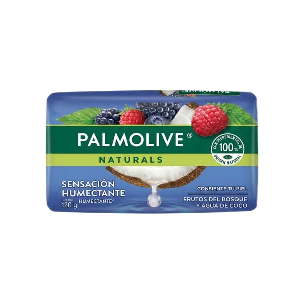 Jabón humectante de fruto del bosque y agua de coco Palmolive (120 g / 4.23 oz) - Miniatura 1