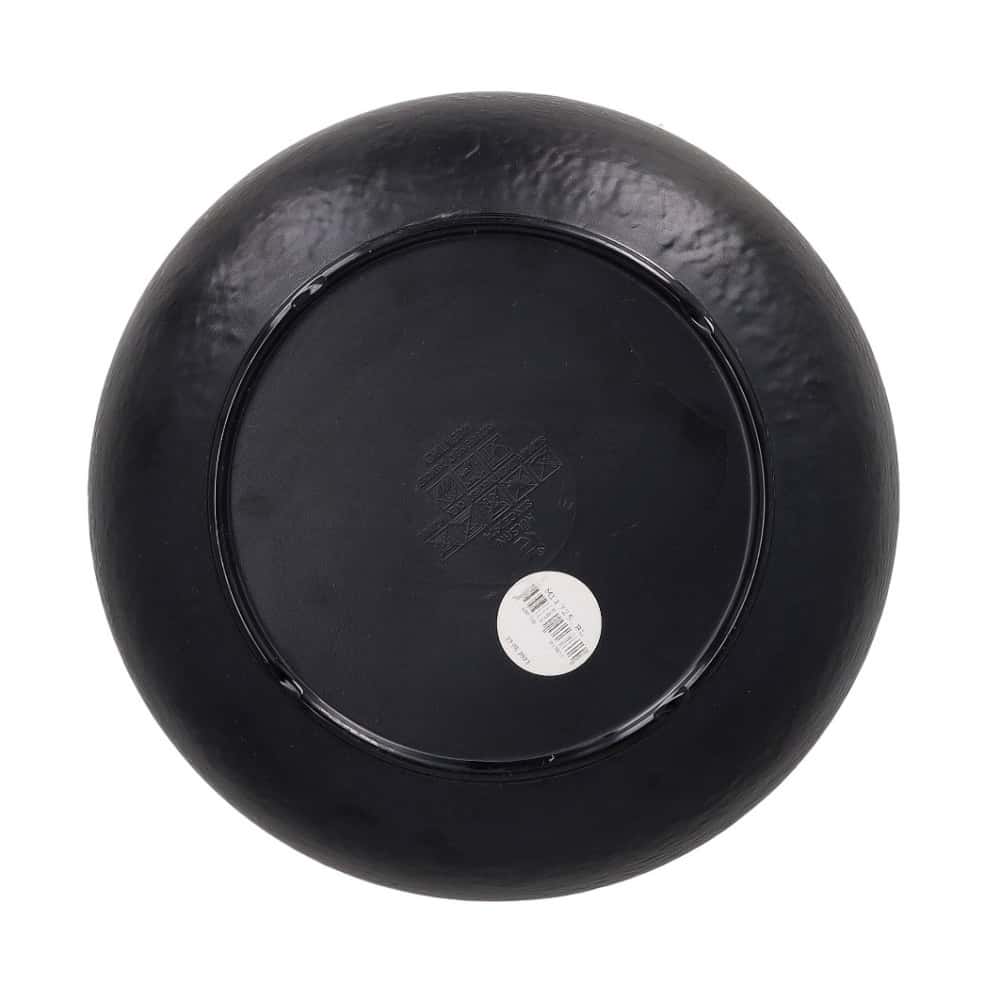 Plato llano color negro Kulsan - Miniatura 4