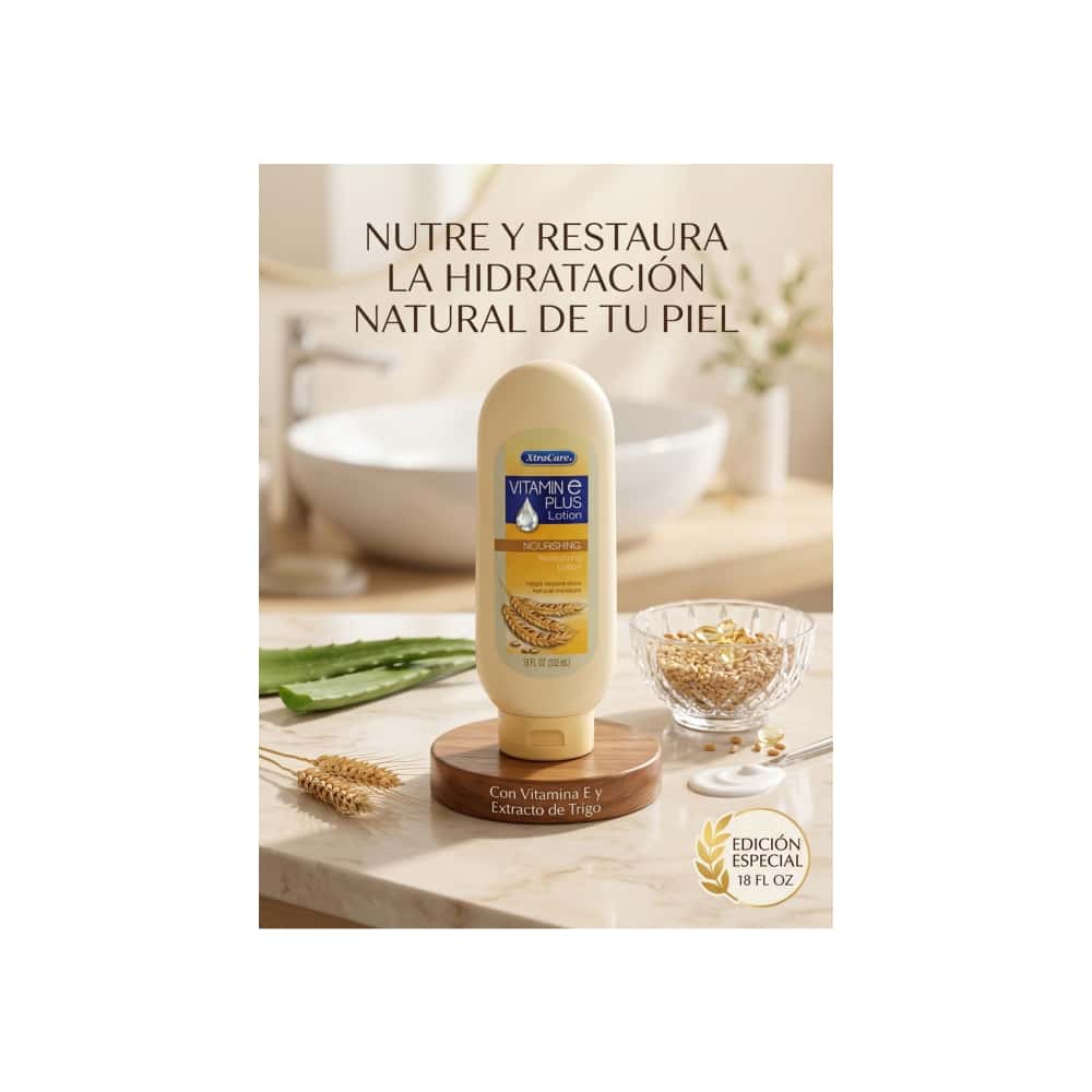 Locion corporal -crema- nutritiva con vitamina E XtraCare (532 ml / 18 oz) - Miniatura 4