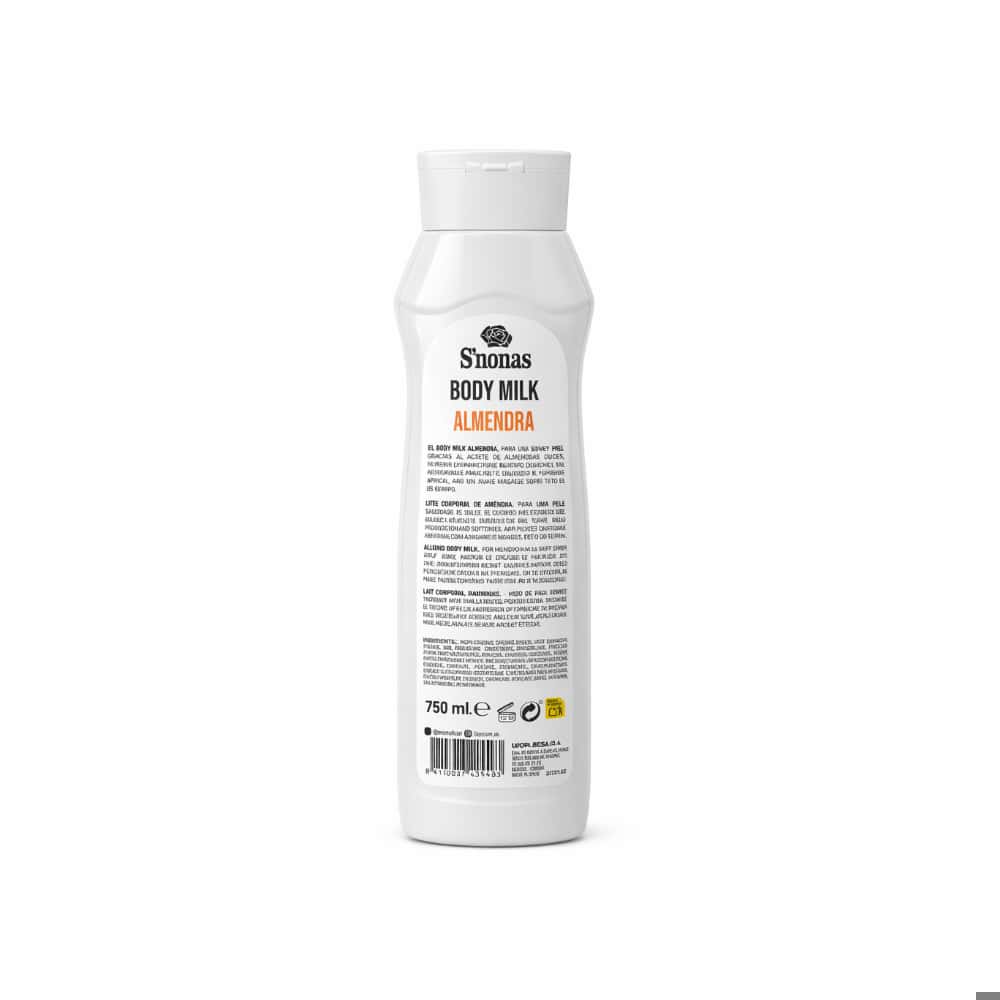 Crema corporal de almendra S'nonas (750 ml) - Miniatura 2