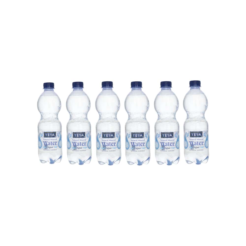 Agua mineral natural YEYA (6 x 500 ml) - Miniatura 1