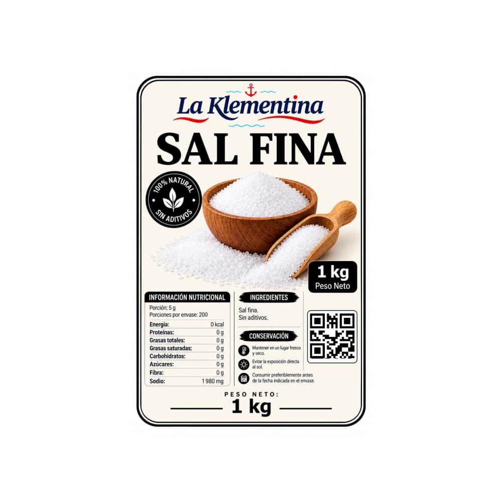 Sal fina La Klementina (1 kg / 2.2 lb) - Miniatura 2