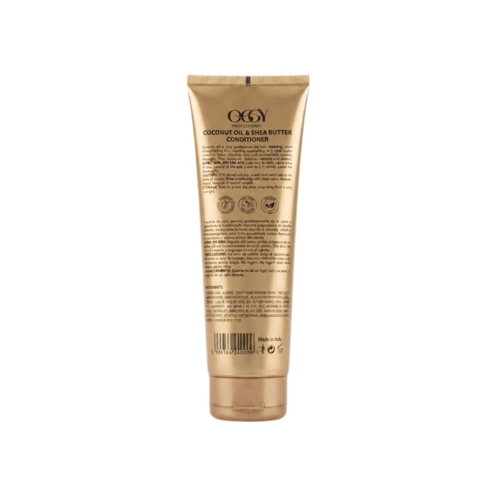 Set de champú y acondicionador con aceite de coco y manteca de karité brasileña Oggy (2 x 250 ml) - Miniatura 2
