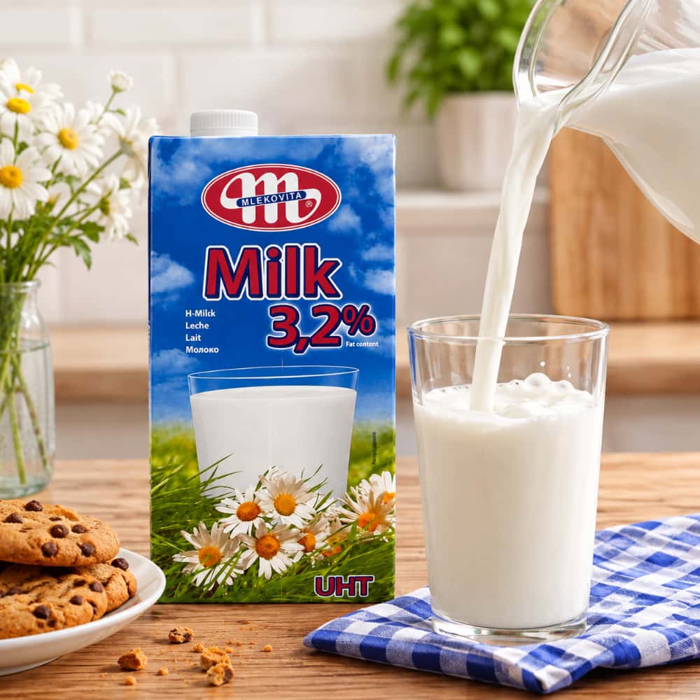 Leche entera Mlekovita (1 L) - Miniatura 4