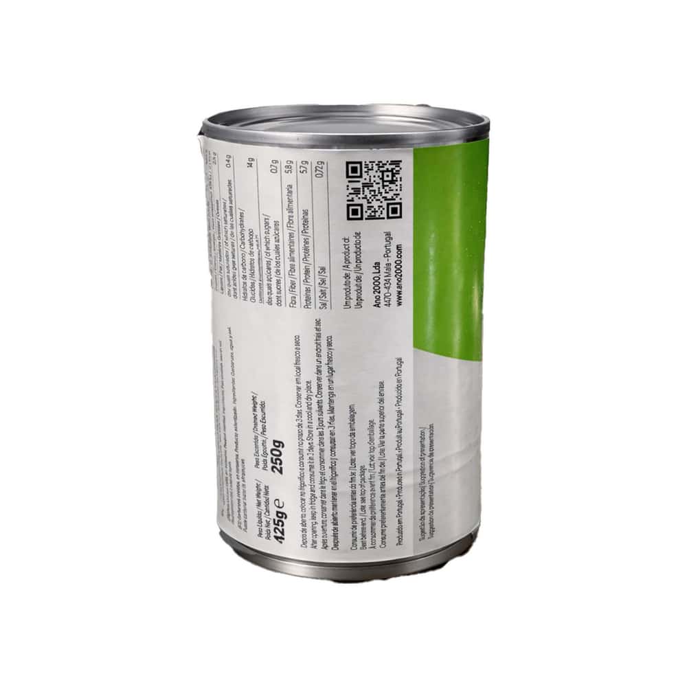 Garbanzos cocidos Tom Food (425 g / 15 oz) - Miniatura 2