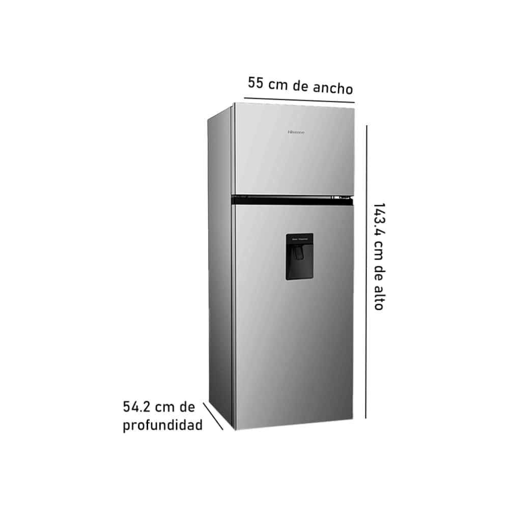 Refrigerador de 7.3 pies cúbicos con dispensador Hisense RT80D6WGX - Miniatura 4