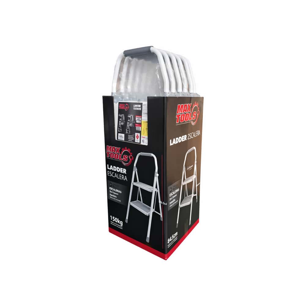 Escalera plegable de 2 escalones MAX TOOLS - Miniatura 4