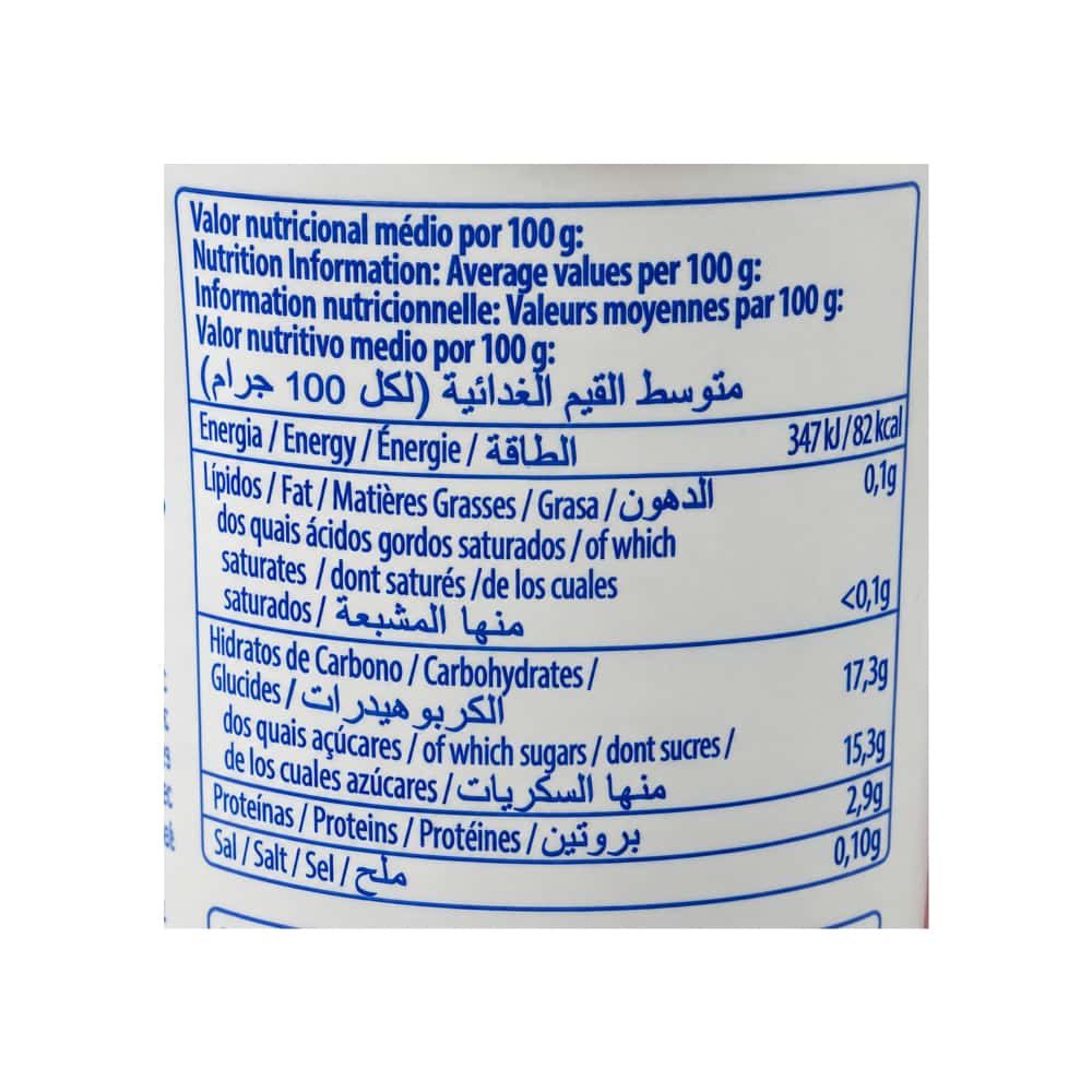Yogurt pasteurizado sabor mango con trocitos de frutas Tom Milk (500 g / 1.10 lb) - Miniatura 4