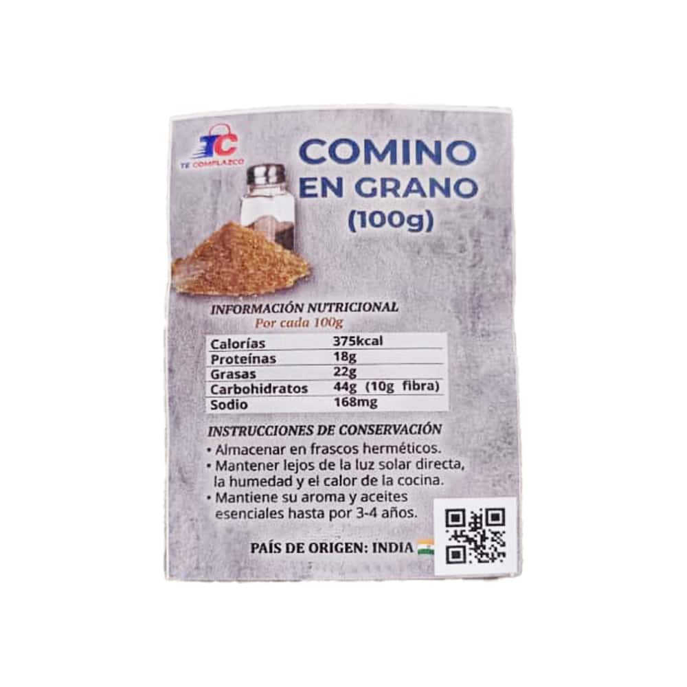 Comino en grano Te Complazco (100 g / 3.5 oz) - Miniatura 2