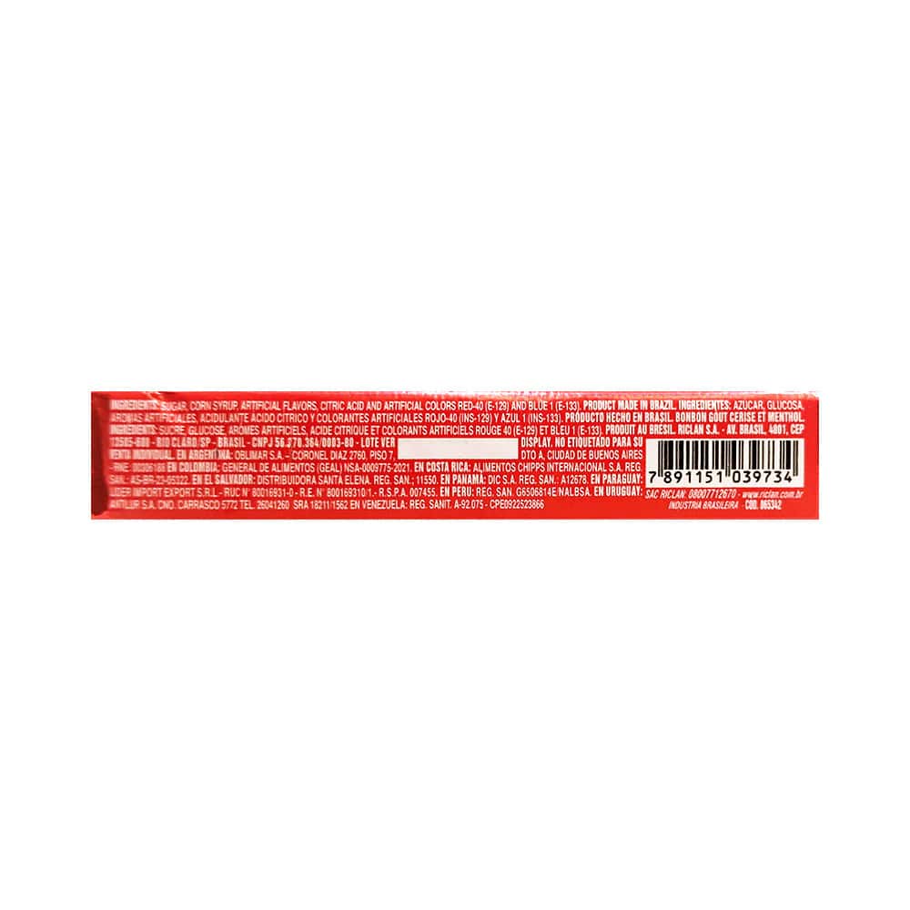 Caramelos duros sabor cereza y mentol Freegells (27.9 g) - Miniatura 2