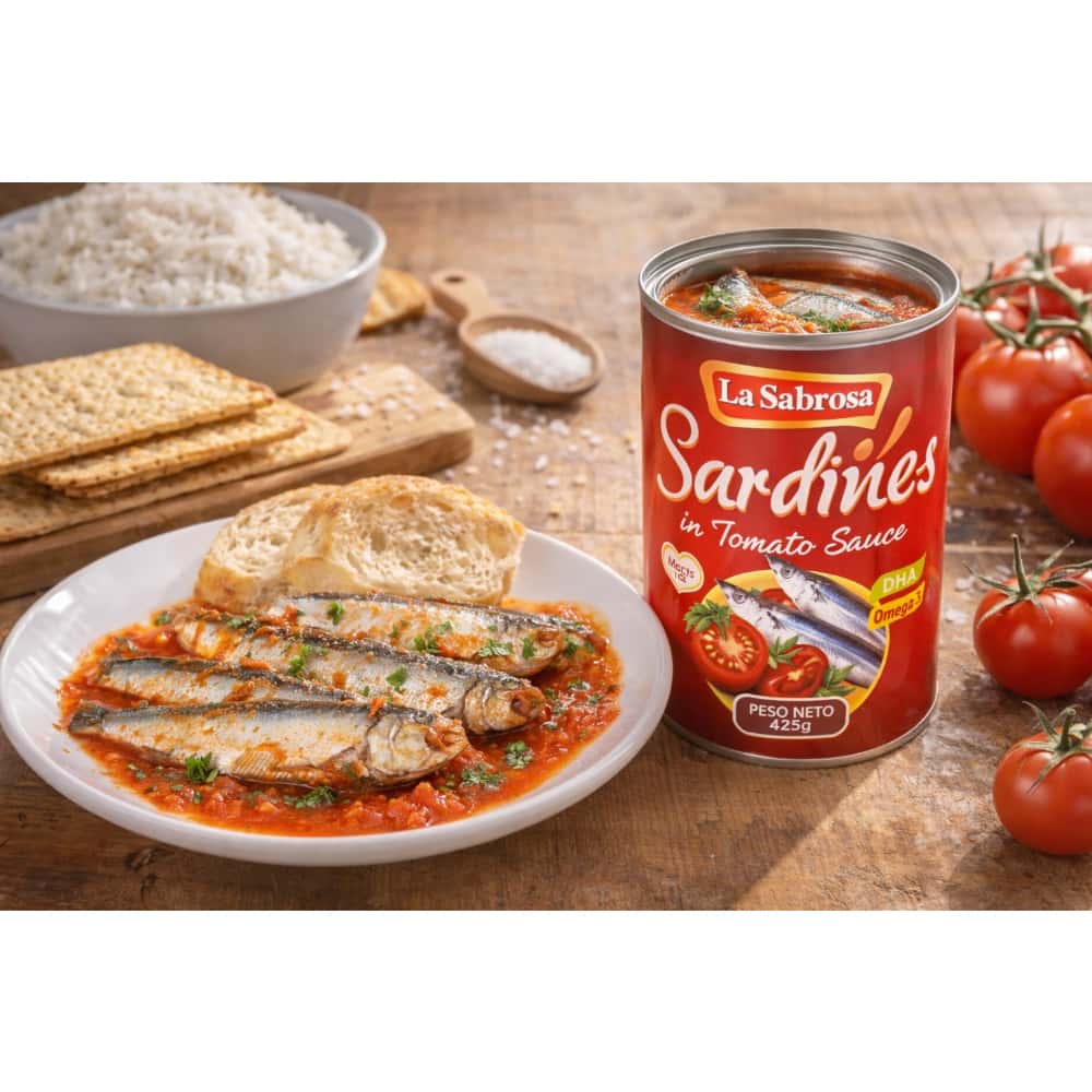 Sardina en salsa de tomate La Sabrosa (425 g / 14.99 oz) - Miniatura 4