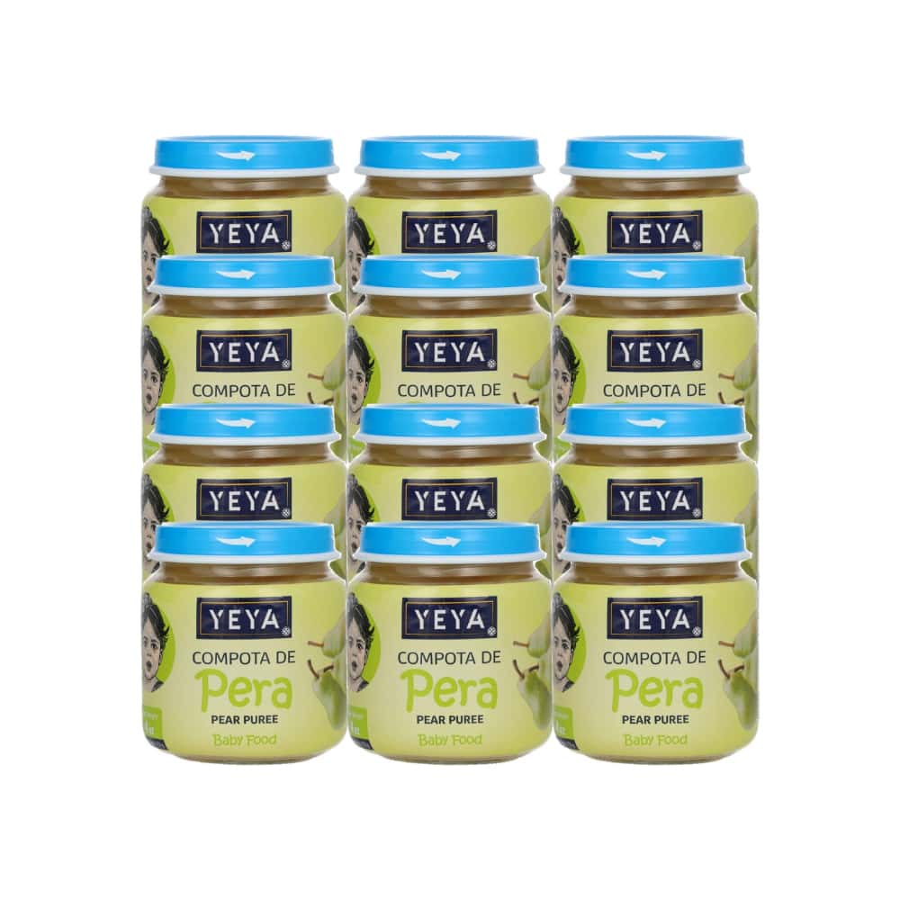 Compota de pera YEYA (12 x 113 g / 4 oz) - Miniatura 1