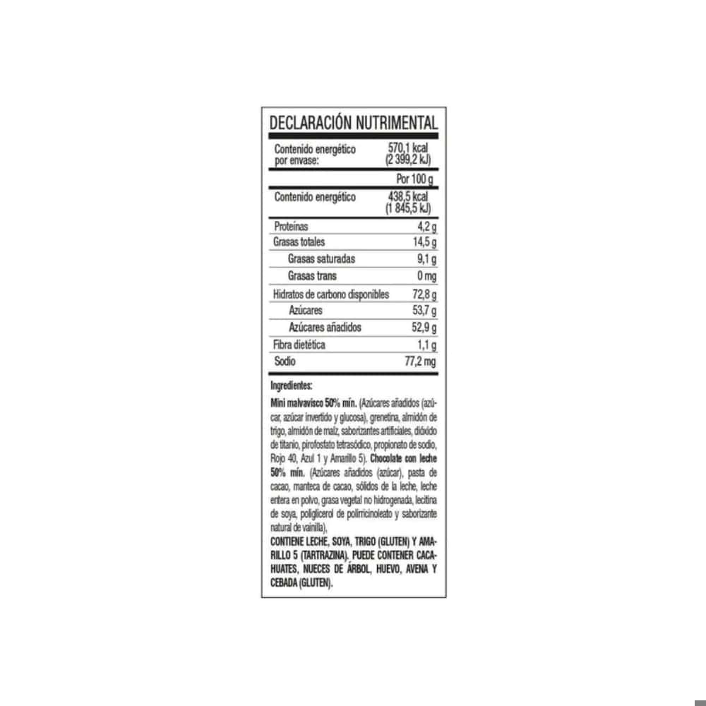 Malvaviscos minis cubiertos de chocolate con leche Great Value (130 g / 4.6 oz) - Miniatura 3