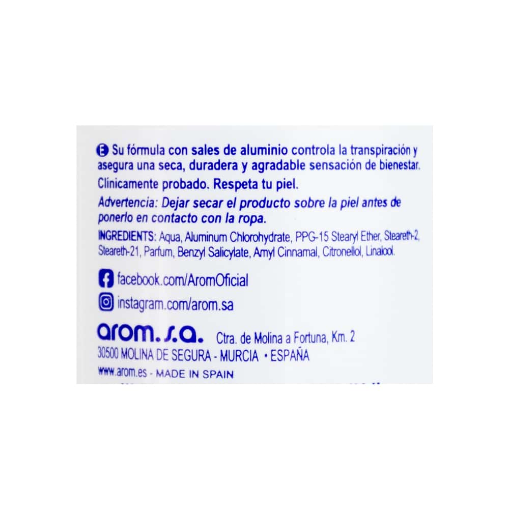 Desodorante roll-on antitranspirante Neutro S'nonas (50 ml) - Miniatura 3