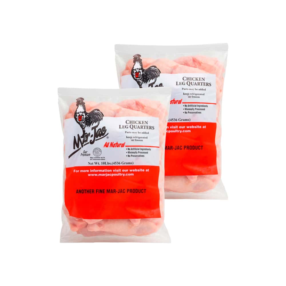 Cuartos traseros de pollo Mar Jac (2 x 4.54 kg / 10 lb) - Miniatura 1
