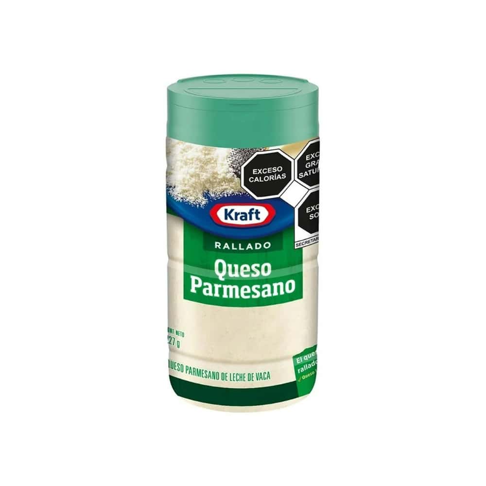 Queso parmesano rallado de leche de vaca Kraft (227 g / 8.01 oz) - Miniatura 1