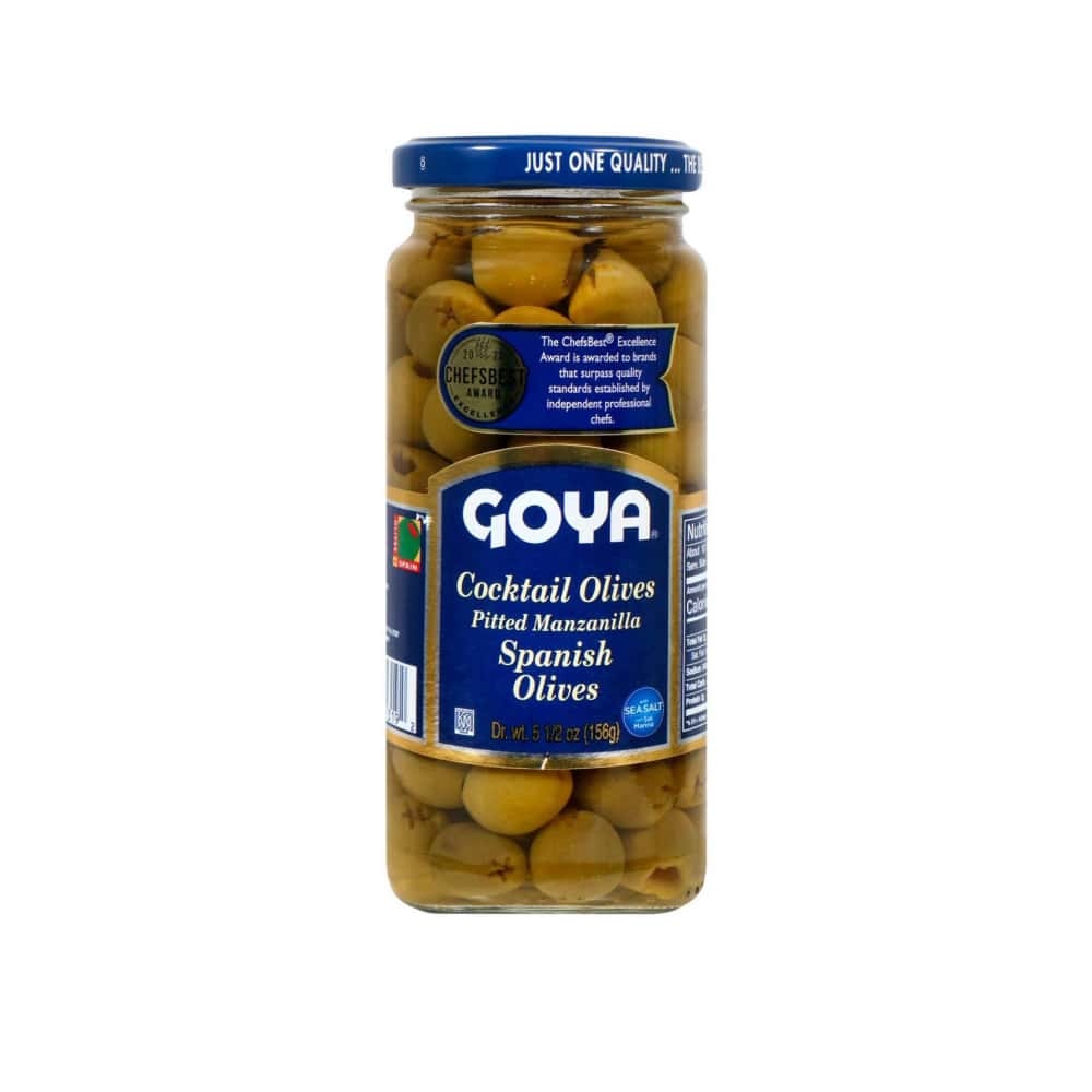 Aceitunas de cóctel sin hueso manzanilla Goya (156 g / 5.5 oz) - Miniatura 5