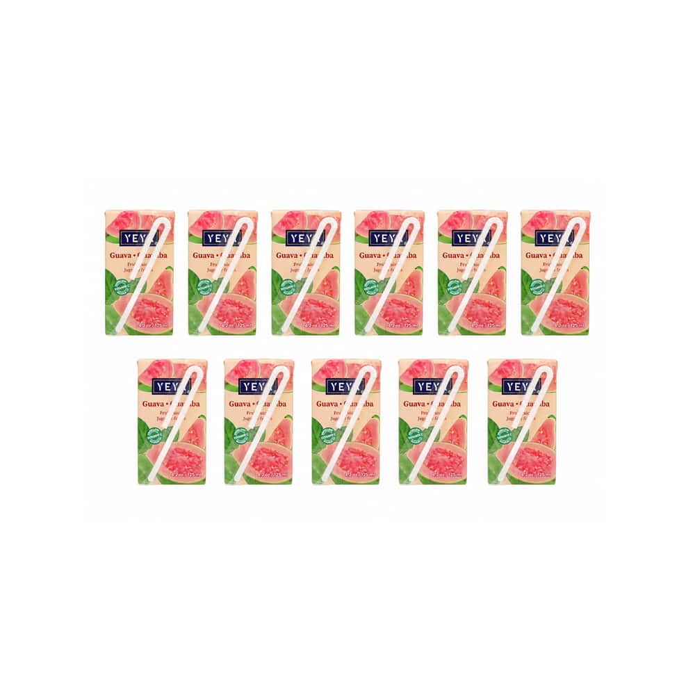 Jugo de frutas sabor guayaba YEYA (11 x 125 ml / 4.2 oz) - Miniatura 1