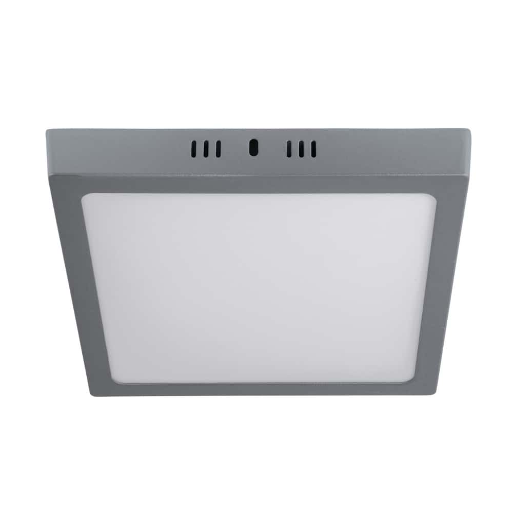 Luminario cuadrado gris LED 18 W Volteck PLA-220L - Miniatura 4