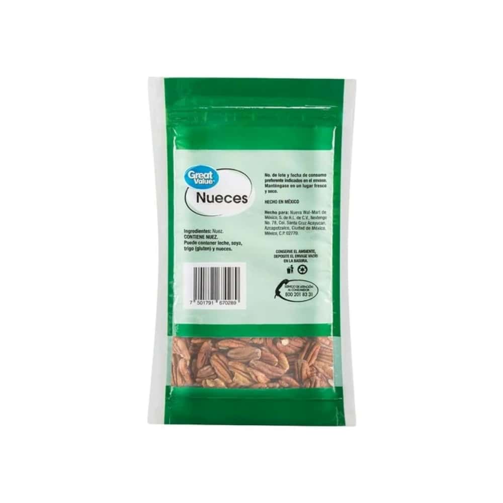 Nueces Great Value (100 g / 3.5 oz) - Miniatura 2