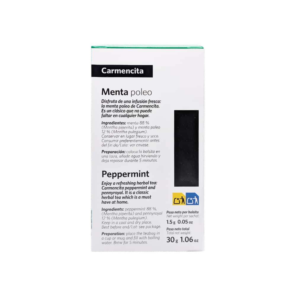 Infusión menta poleo Carmencita (30 g / 1.06 oz) - Miniatura 2