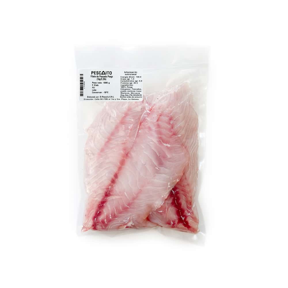 Filete de pescado pargo Pescaito (1 kg / 2.2 lb) - Miniatura 2