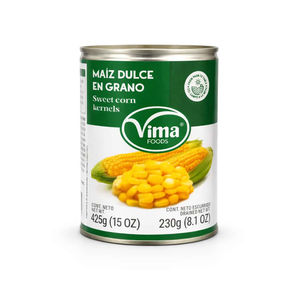Maiz dulce en grano Vima Foods (425 g / 15 oz) - Miniatura 1