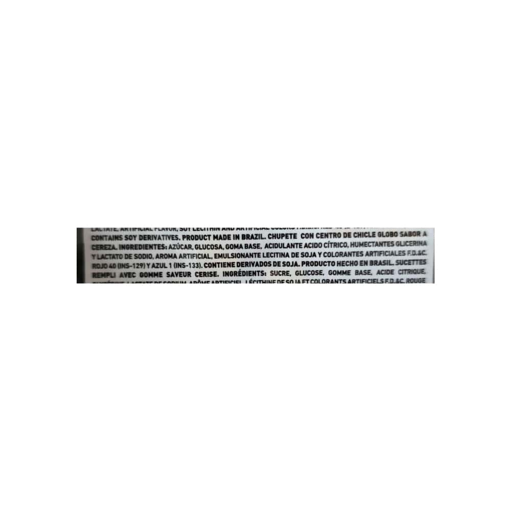Chupa chupa pinta lengua sabor cereza con relleno de chicle Pop Mania Maxxi (672 g / 1.48 lb) - Miniatura 4