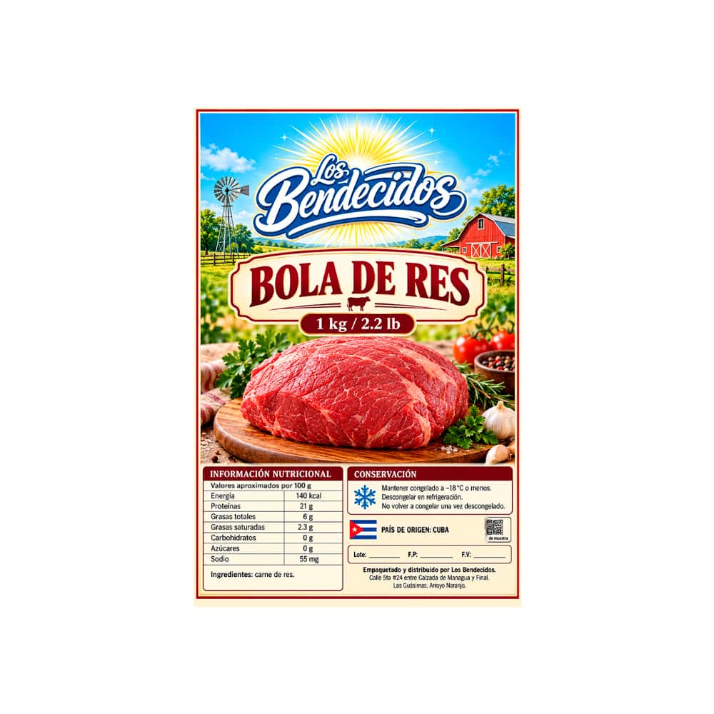 Bola de res Los Bendecidos (1 kg / 2.2 lb) - Miniatura 2