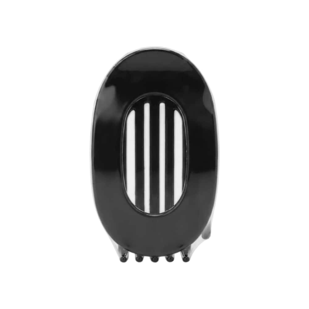 Pinza -pellizco- para el cabello ovalada color negro Tiara - Miniatura 1