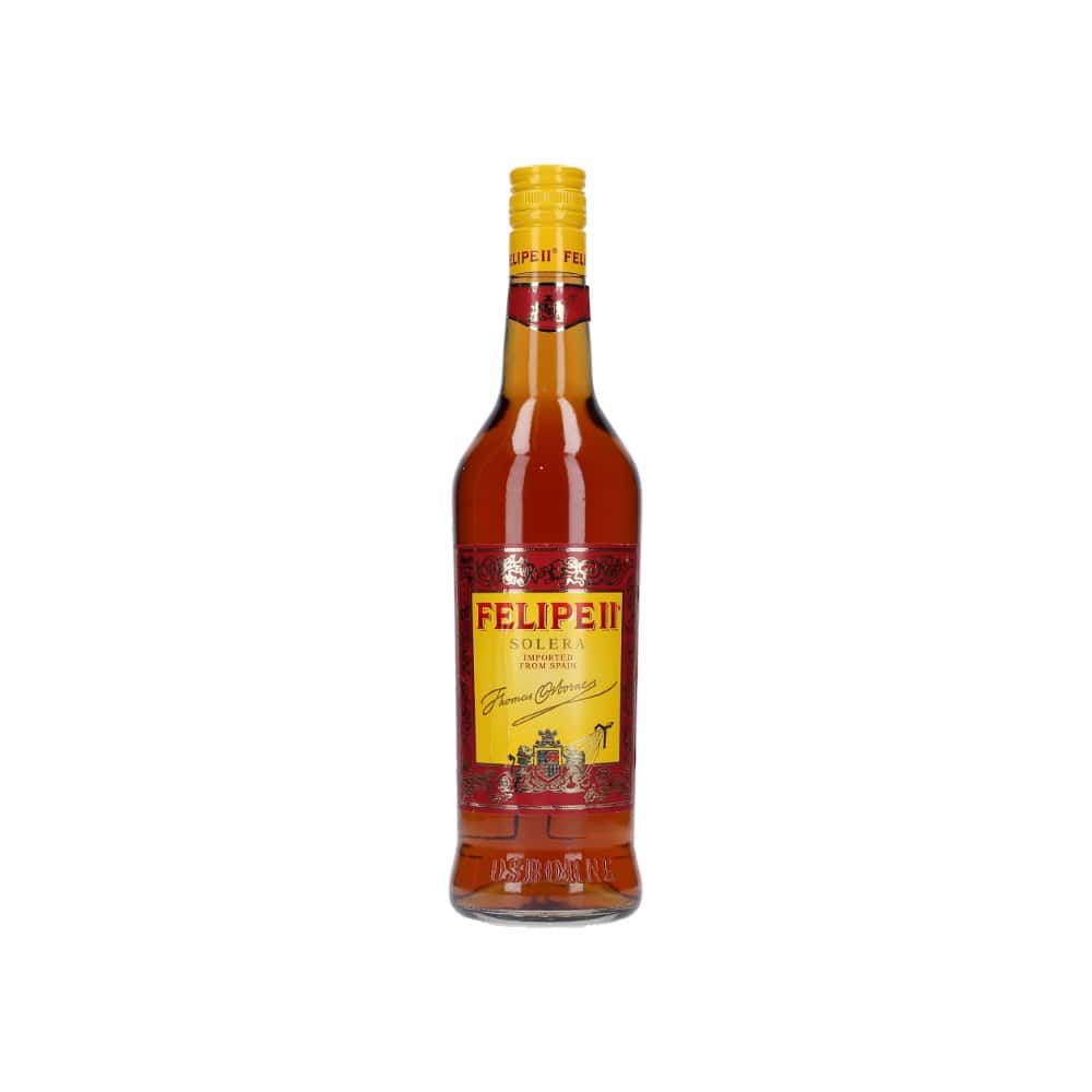 Brandy de jerez solera bebida espirituosa Felipe II (750 ml) - Miniatura 1