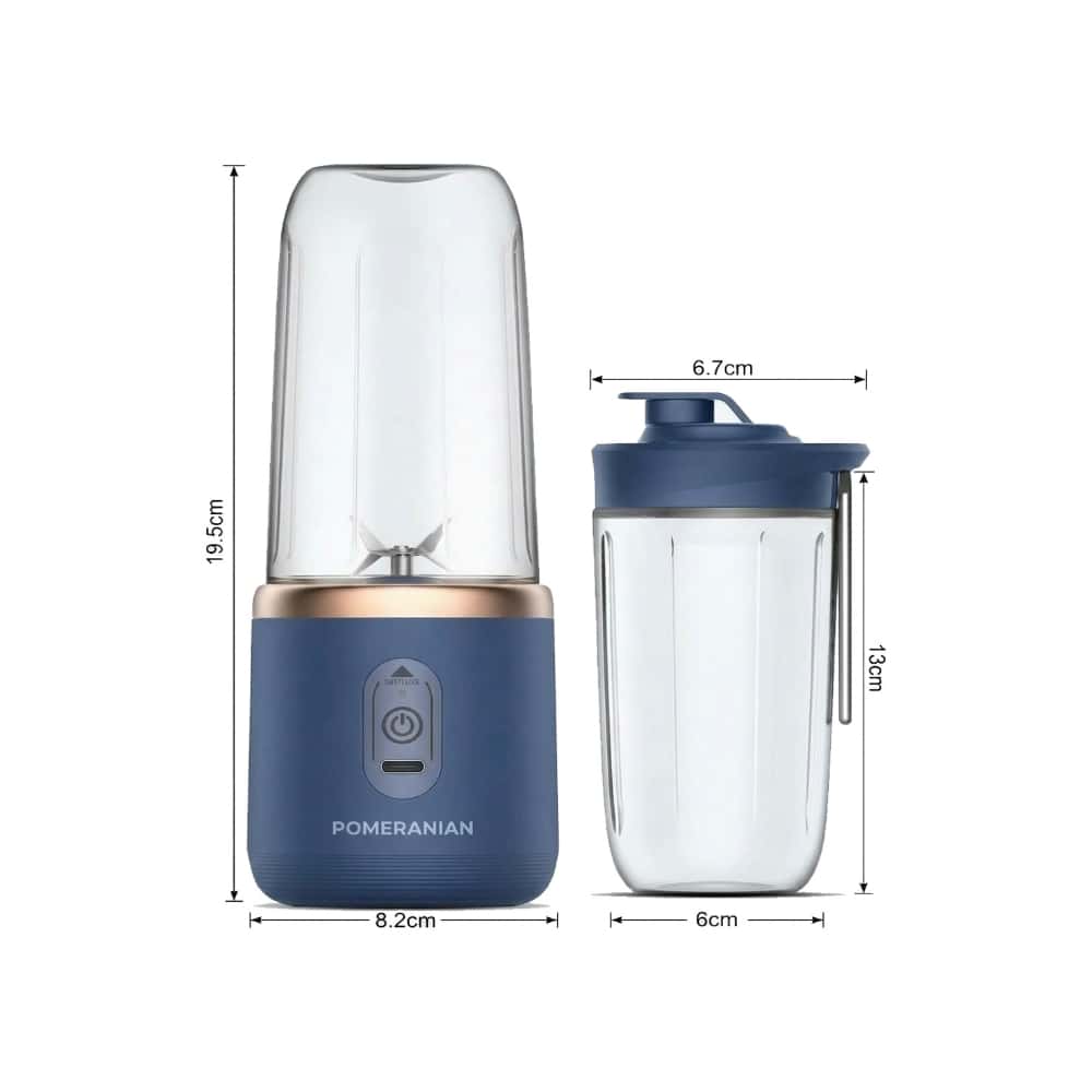 Juguera pequeña eléctrica portátil multifunción Pomeranian (400 ml / 13.53) - Miniatura 2