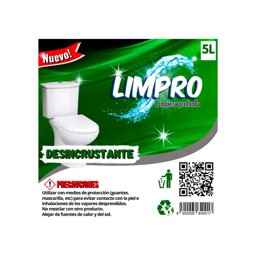 Desincrustante Limpro (5 L) - Miniatura 4