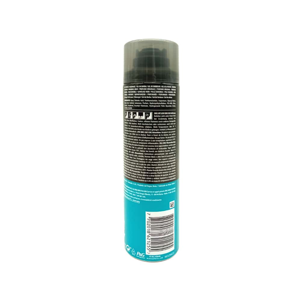 Gel de afeitar para piel sensible con fragancia original Gillette (200 ml) - Miniatura 3