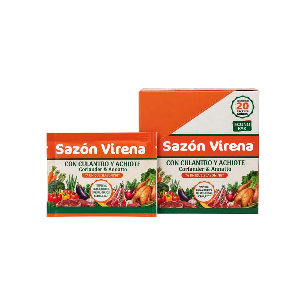 Sazón con culantro y achiote Virena (20 x 5 g) - Miniatura 1