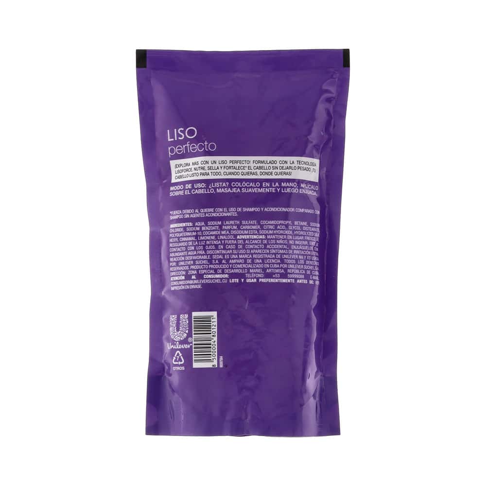 Champú liso perfecto Sedal (300 ml / 10.6 fl.oz) - Miniatura 2