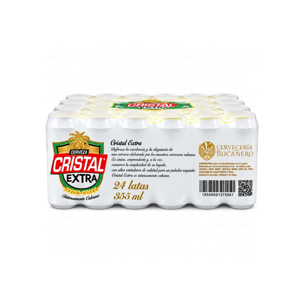 Cerveza en lata Cristal Extra (24 x 355 ml) - Miniatura 2