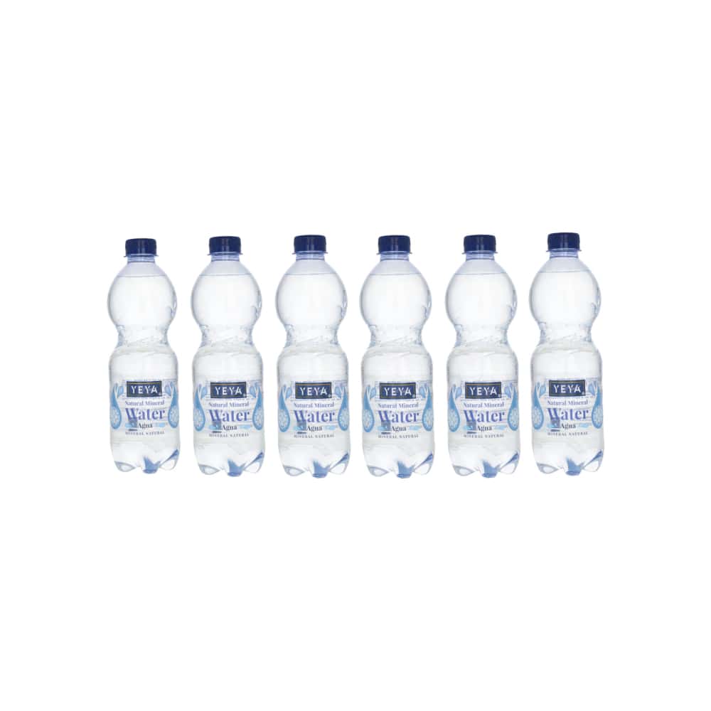 Agua mineral natural YEYA (6 x 500 ml) - Miniatura 1