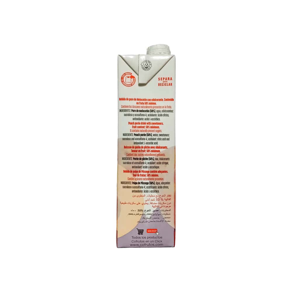 Néctar de melocotón Molinera (1 L) - Miniatura 2