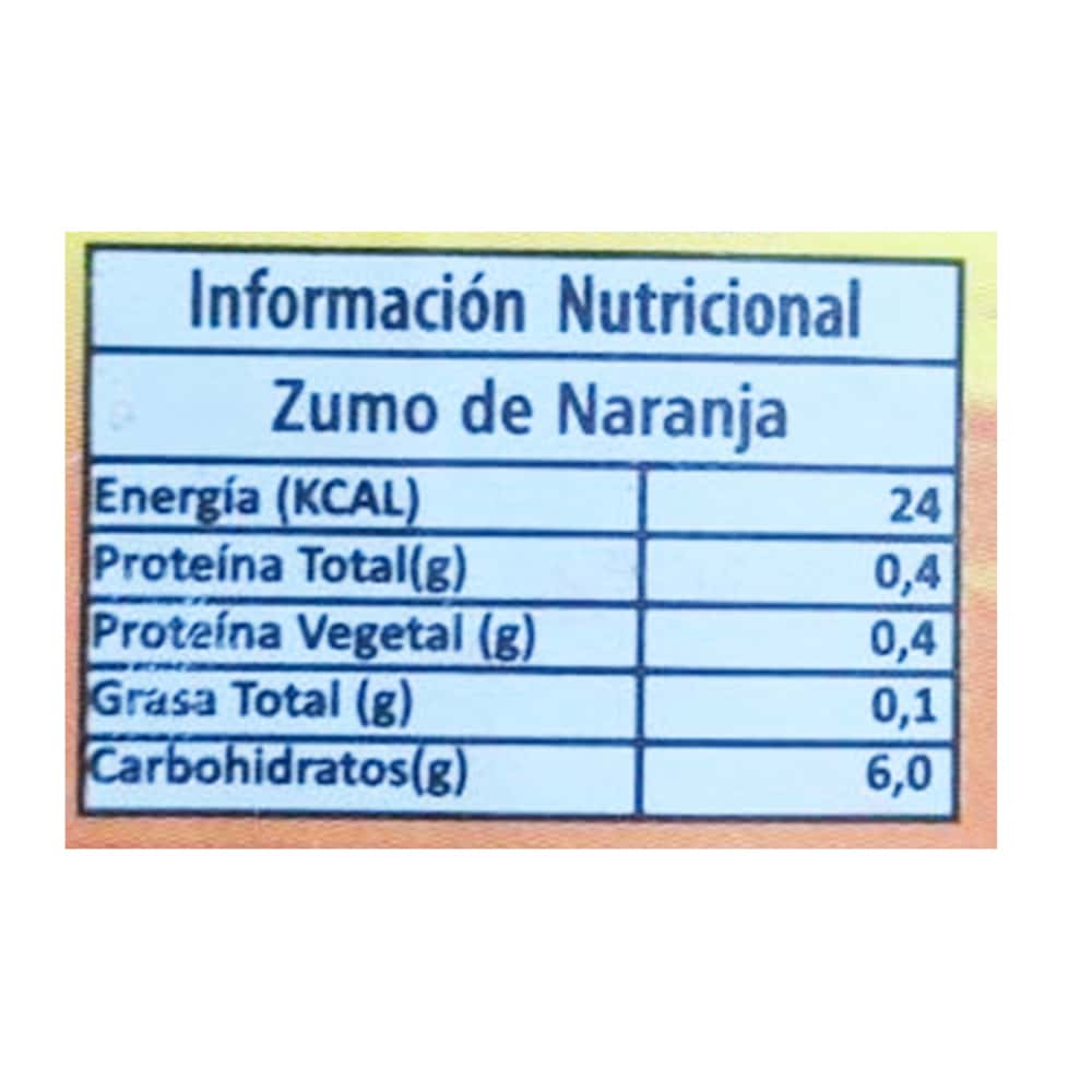 Zumo de naranja (4 x 1 L) - Miniatura 3