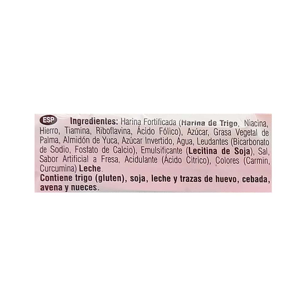 Galletas dulces rellenas con crema sabor a fresa Festival (403 g / 14.2 oz) - Miniatura 3