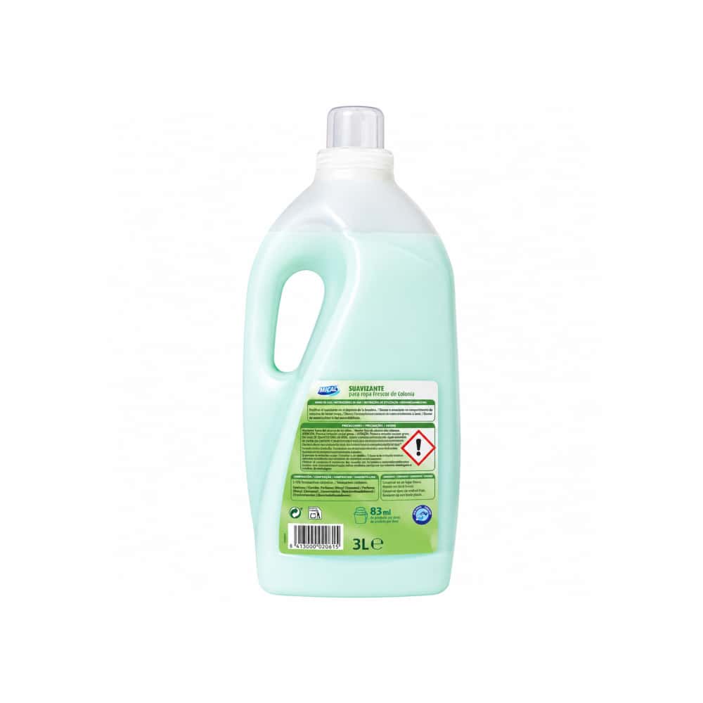 Suavizante para ropa frescor de colonia Mical (3 L) - Miniatura 2