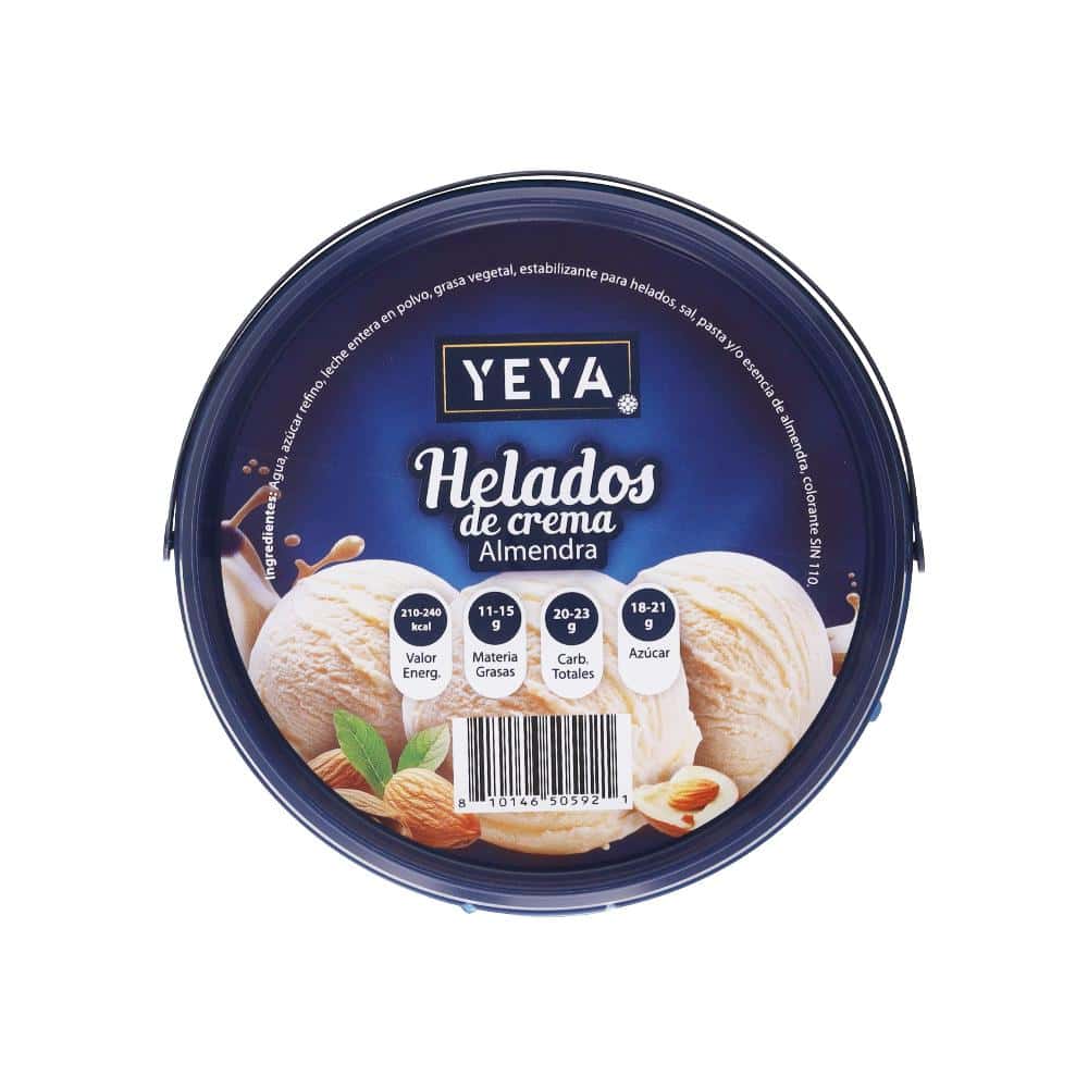 Helado de crema sabor a almendra (1 L) - Miniatura 3