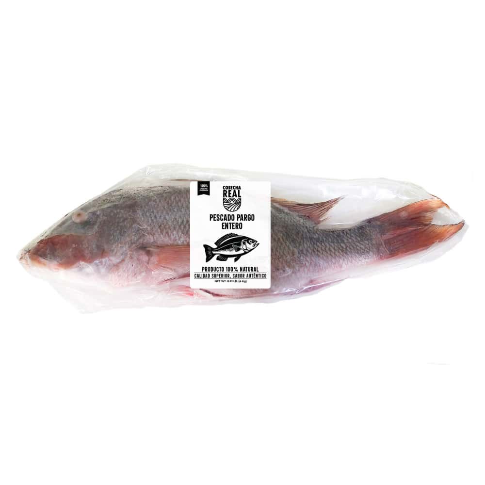 Pescado pargo entero Cosecha Real (4 kg / 8.81 lb) - Miniatura 3