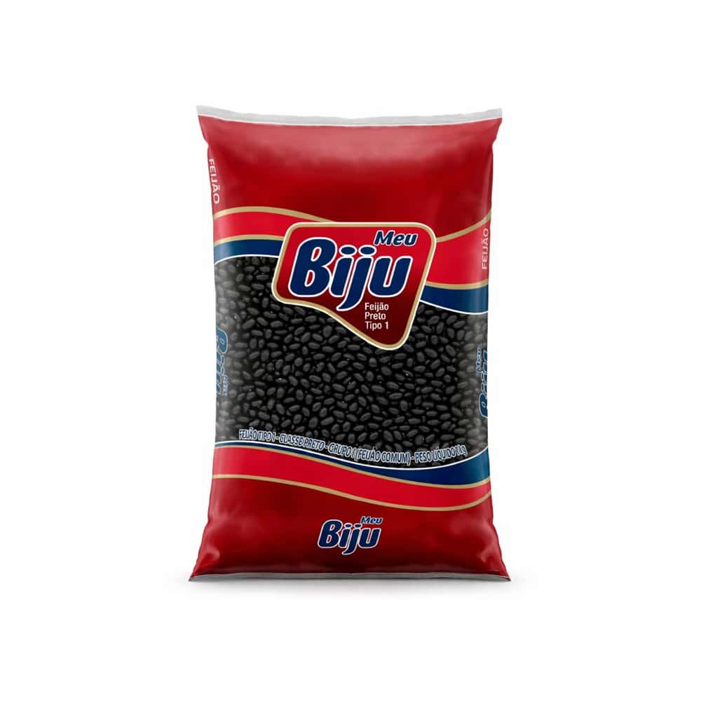Frijoles negros MEU BIJU (1 kg / 2.2 lb) - Miniatura 1