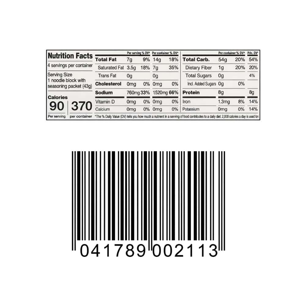 Sopa instantánea de fideos sabor a pollo Maruchan (6 x 85 g / 2.99 oz) - Miniatura 3