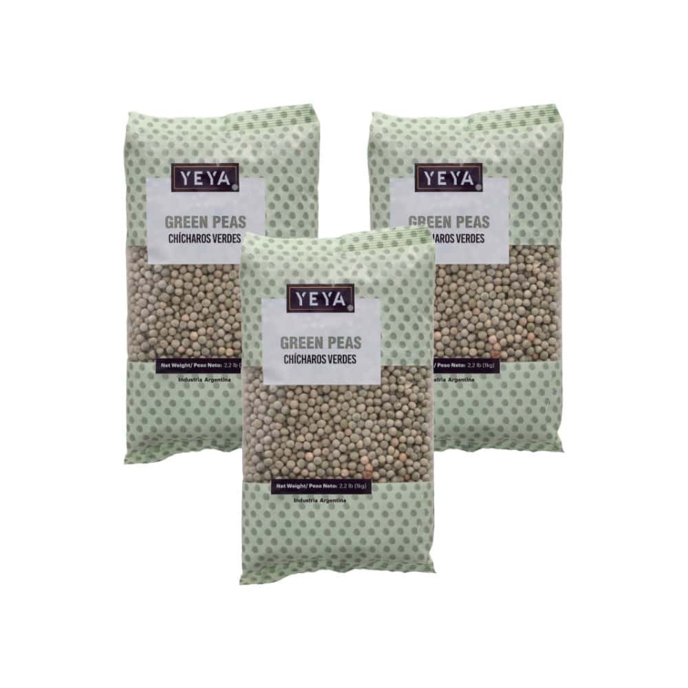 Chícharos verdes YEYA (3 x 1 kg / 2.2 lb) - Miniatura 1